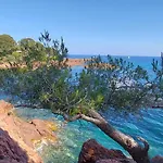 Vue Exceptionnelle Sur La Et Le Cap Esterel 公寓 Saint-Raphaël