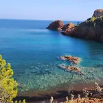 Vue Exceptionnelle Sur La Et Le Cap Esterel 公寓 Saint-Raphaël